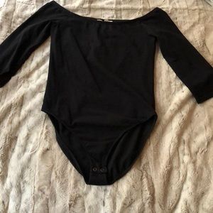Express off the shoulder bodysuit